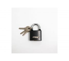 Навесной замок Bohrer ПД-38 дужка сталь, 6 мм, 3 ключа, корпус чугун 71010381 