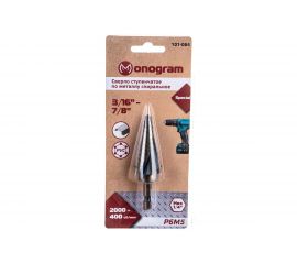 Сверло ступенчатое Special (3/16"" - 7/8""; 12 ступеней; Р6М5) Monogram 101-064 