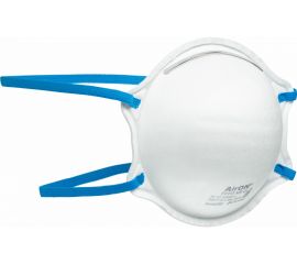 Респиратор-полумаска AirON FFP2 с боковыми ушками, 202, без клапана, 10 штук в упаковке AG0002 