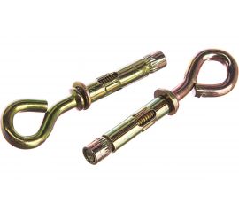 Анкерный болт с кольцом Зубр 8 x 40 мм, 60 шт, желтопассивированный, Профессионал 302392-08-040 