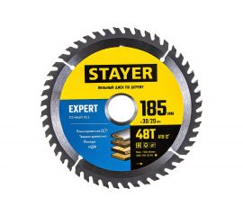 Диск пильный по дереву Точный рез (185x30/20 мм; 48T) Stayer 3682-185-30-48_z01 