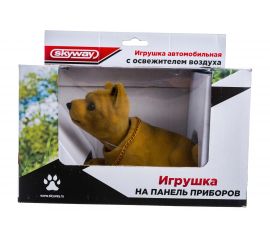 Большая собака в машину с освежителем "Яблоко" SKYWAY Сиба-Ину S04201005 