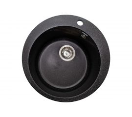 Кухонная мойка GranAlliance GA-11 черный GA-11-308 
