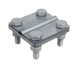 Крестовой соединитель с разделительной пластиной DKC 57x57 мм NG3102 