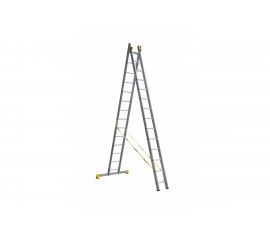 Двухсекционная алюминиевая лестница Алюмет Серия Р2 9214 
