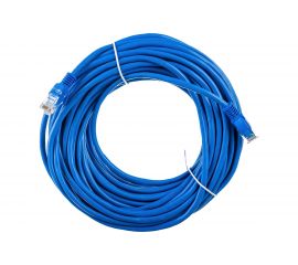 Патч-корд Cablexpert UTP PP12-20M/B кат.5e, 20м, литой, многожильный синий PP12-20M/B 