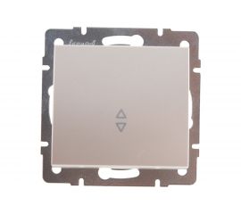 Проходной выключатель LEZARD RAIN жемчужно-белый перламутр 703-3088-105 