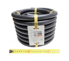 Шланг резиновый 3-х слойный маслобензостойкий ГОСТ 10362-2017 (18х26 мм; 6.3 атм.; бухта 10 м) Andycar H12-10 