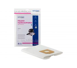Мешок-пылесборник синтетический 5 шт для пылесосов KARCHER до 10 литров EURO Clean EUR-210/5 
