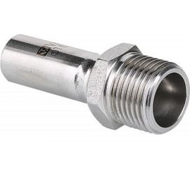 Резьбовая вставка из нержавеющей стали VALTEC с наружной резьбой, 18х1/2 VTi.906.I.001804 