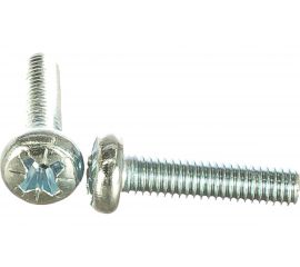 Винт с полуцилиндрической головкой Метизный двор 6x25 DIN 7985, 100 шт. 4607159067302 
