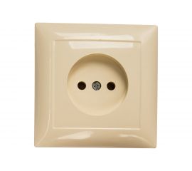 Розетка Кунцево-Электро СЕЛЕНА скрытой установки РС16-369 с/к 8145 
