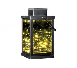 Садовый фонарь ЧУДЕСНЫЙ САД Паутинка золотая металл/бронза стекло, на солнечной батарее 4606400055815 