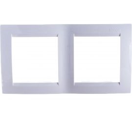 Двухместная рамка, белая Simon 1500620-030 