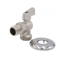 Кран угловой шаровой VRT 1/2 - 3/4 нар/нар., рукоятка сверху 530739 