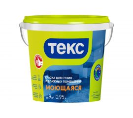 Моющаяся в/д краска Текс универсал 1,5 кг 52476 