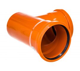 Тройник для наружной канализации RTP D 110х110 мм, 87 град 36511 