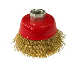 Щетка-крацовка для УШМ, ""чашка"", М14, 75 мм РемоКолор 45-1-003 