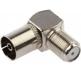 Угловой переходник ЭРА RS-A03-1 гнездо F - гнездо TV, simple Б0048295 