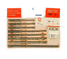 Набор буров SDS-plus (5-12 мм; 8 шт.) Калибр 00000051984 