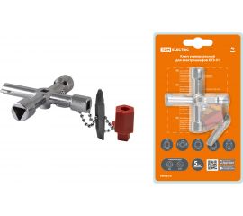 Ключ TDM универсальный для электрошкафов КУЭ-01 SQ0825-0016 