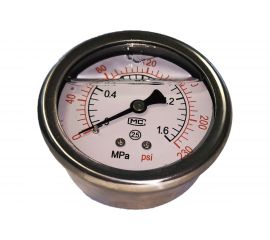 Манометр G 1/4 (0-16 бар) глицериновый ЭнергоРесурс 9918003 