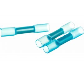 Изолированная соединительная гильза REXANT, термоусаживаемая, L-37 мм, 1.5-2.5 кв.мм, синяя 08-0724 