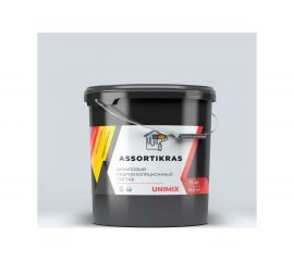 Гидроизоляционная акриловая мастика ASSORTIKRAS Unimix 15 кг ASC-UMIX-15 
