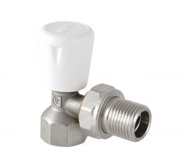 Клапан ручной для радиатора угловой 1/2" Valtec VT.017.N.04 