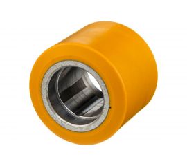 Ролик подвилочный большегрузный (82х100 мм; 1000 кг; полиуретан TR/сталь; без подшипника) Tellure rota 754137 