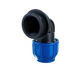 Отвод компрессионный PN16 (25 мм; 1"") с внутренней резьбой RTP 11538 