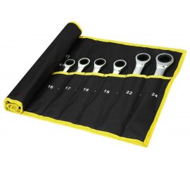 Набор комбинированных трещоточных ключей DEKO DKHT14 в сумке (14 предметов) 065-0989 