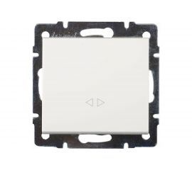 Промежуточный выключатель Lezard RAIN белый, 703-0288-107 