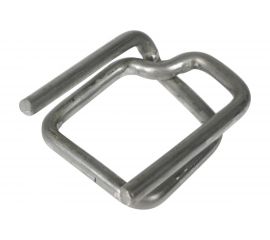 Пряжка Кордленд стальная, 19x35x3,5 мм, для ПП/ПЭТ ленты 19 мм, 1000 шт. PR-19 KREP-00185 