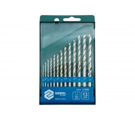 Набор сверл HSS (13 шт; 2-8 мм) VOREL 21998 
