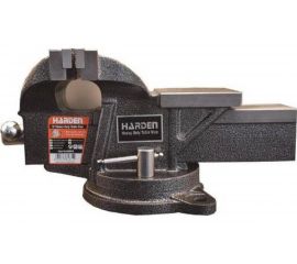 Тиски HARDEN профессиональные, 36,5 кг, 450х200х185 мм 600613 