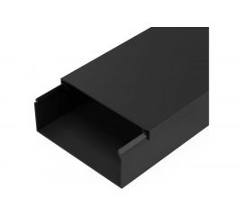 Кабель-канал Промрукав черный 2-й замок в п/э 100x40 2м PR03.0221 