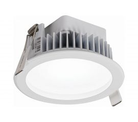 Встраиваемый светильник MAKSILED 12Вт, 220В, 950лм, монтаж.отв. 100мм, 6000К, диммируемый ML-IN-K12W-CW 