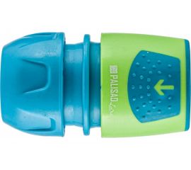 Соединитель быстросъемный для шланга 1/2-3/4"",с аквастоп PALISAD LUXE 66267 