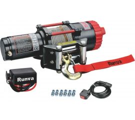 Электрическая лебёдка RUNVA 12V 3500A lbs 1588 кг EWT3500A 