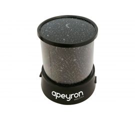 Светодиодный ночник-проектор Звездное небо Apeyron 3хАА, пластик, 110х120мм /12-142 