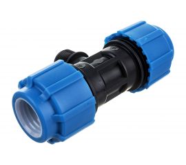 Тройник с наружной резьбой ПОЛИТЭК 32х3/4х32 51323432 