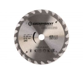 Диск пильный по дереву (185x20/16 мм; Z24) БОЕКОМПЛЕКТ B9022-185-20/16-24 