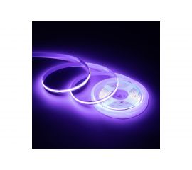Светодиодная лента Apeyron 24В, 11Вт/м, COB, 352д/м, IP20, подложка 10мм, 5м, фиолетовый/00-357 