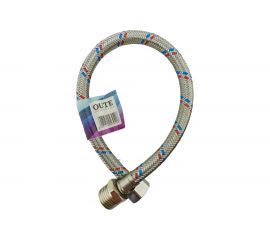 Гибкая подводка для воды OUTE 1/2"", гайка-штуцер, 40 см TP56-40 