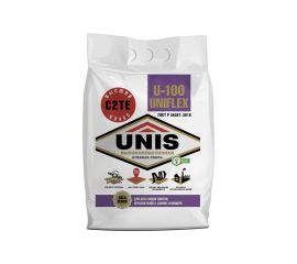 Плиточный клей UNIS UNIFLEX U-100 эластичный, 5 кг 4607005184481 
