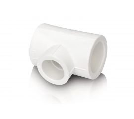 Переходной тройник Blue Ocean полипропиленовый - 32x25x32 PPRF/RT(W)-32x25x32 