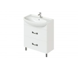 Напольная тумба с раковиной ИТАНА Анкона 75 750х440х860 55478 