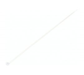 Нейлоновые стяжки с металлическим зубом FORTISFLEX КСЗ 5x300 белый 100 штук 58494 