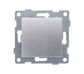 Механизм выключателя GUSI ELECTRIC Ugra 1кл. 2-х полюсный, СУ, 10А, 250В, серебро С11В5-004 